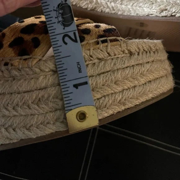 Sole Society Leopard Print Women's Sandals - Picture 6 of 8